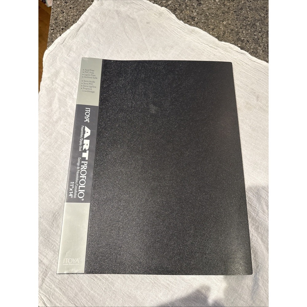 NEW! Itoya Art Profolio 11x14" Storage Display Album, Holds 48 Photos Documents